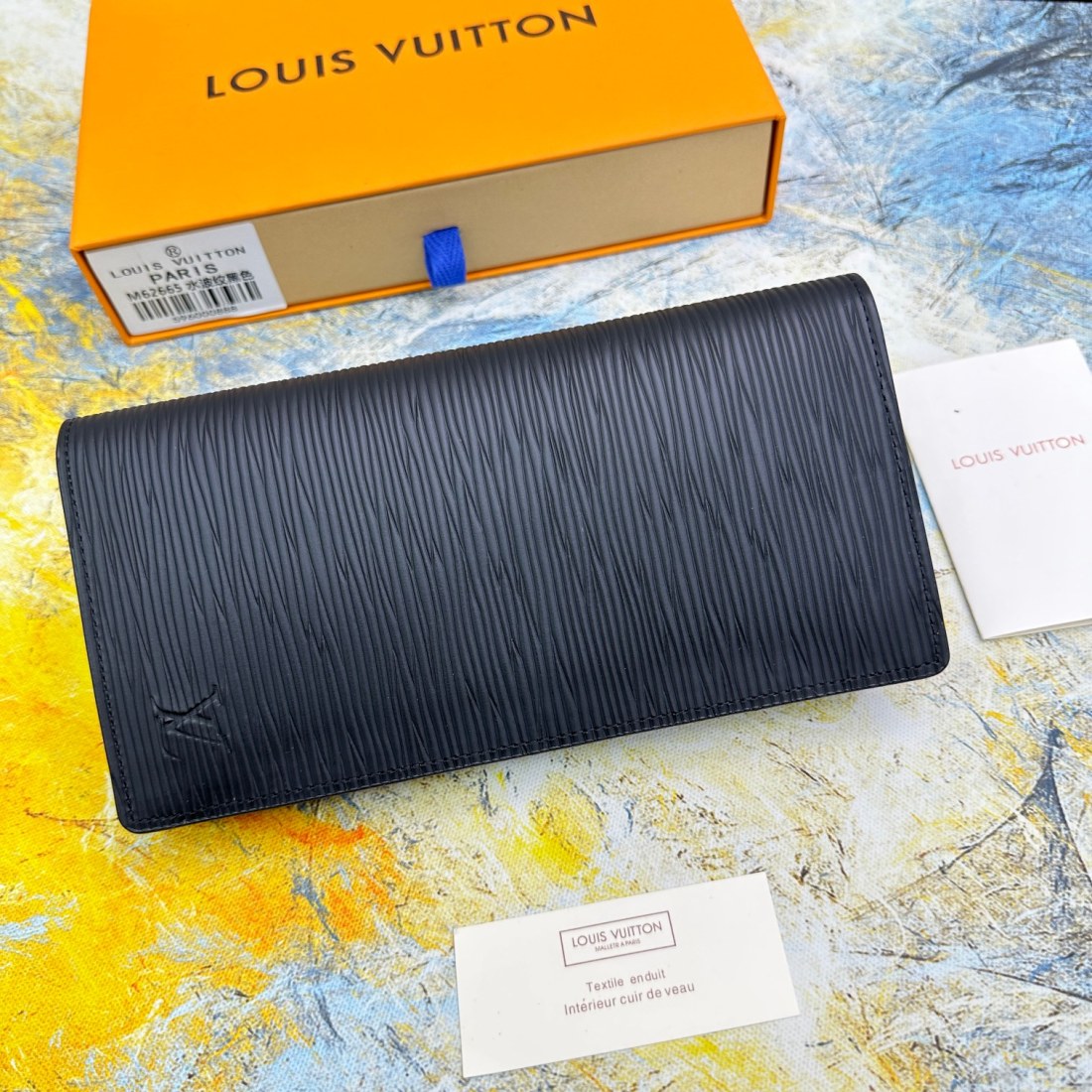 Louis Vuitton LV Brazza Flip Wallet N62665(Replica)