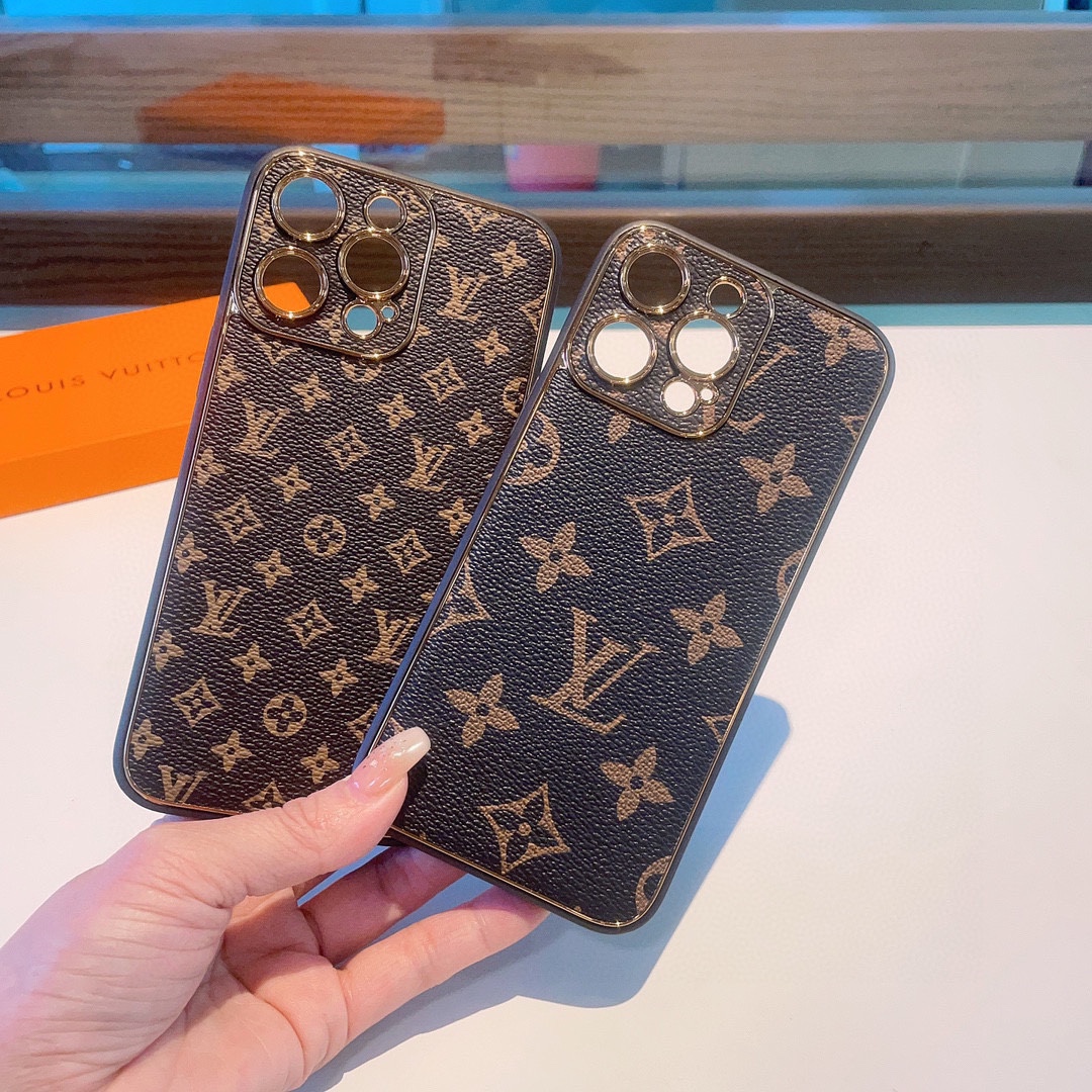 TOP Louis Vuitton LV Classic Monogram Iphone case - 2 Colors
