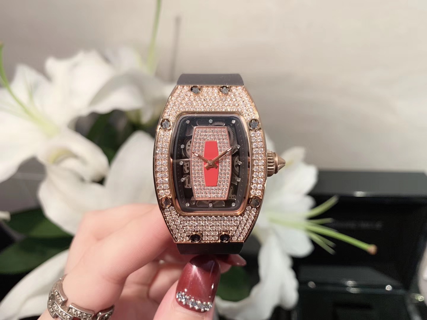 TOP Richard Mille RM007-1 45MM x 31MM Watch - 4 Color