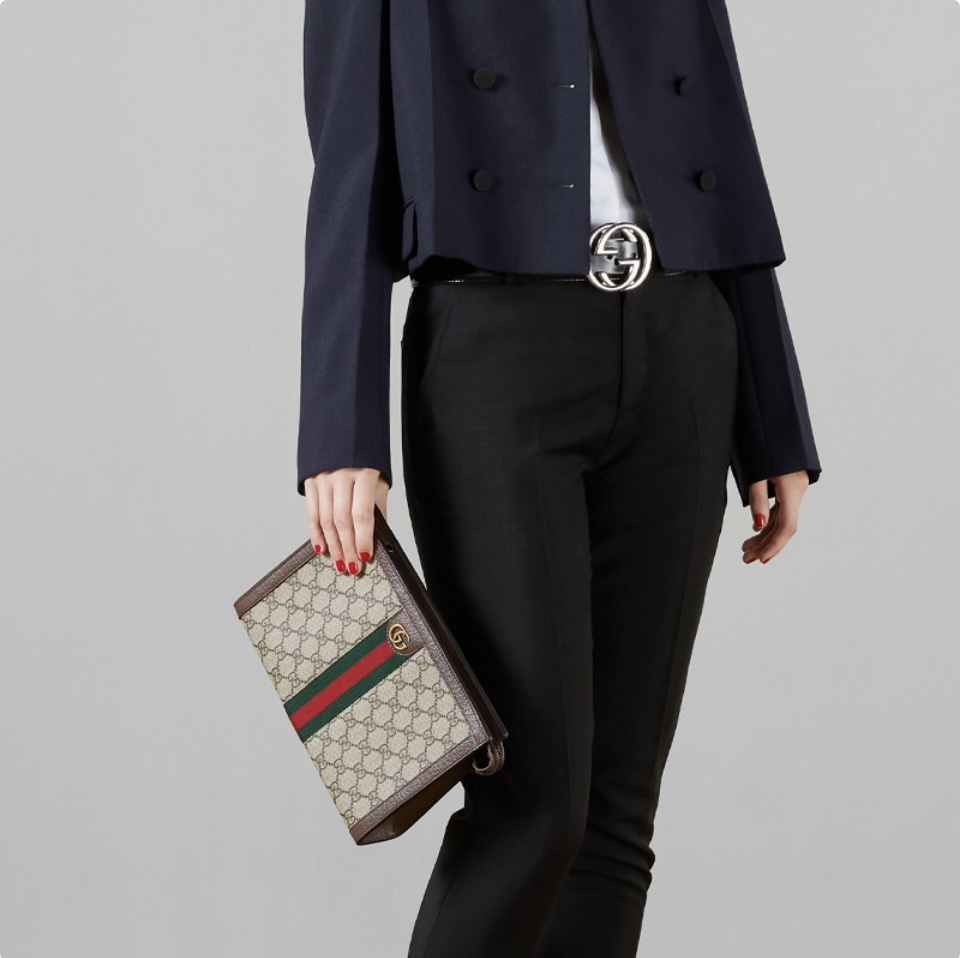 Gucci Unisex Handheld Wallet Bag（Replica）