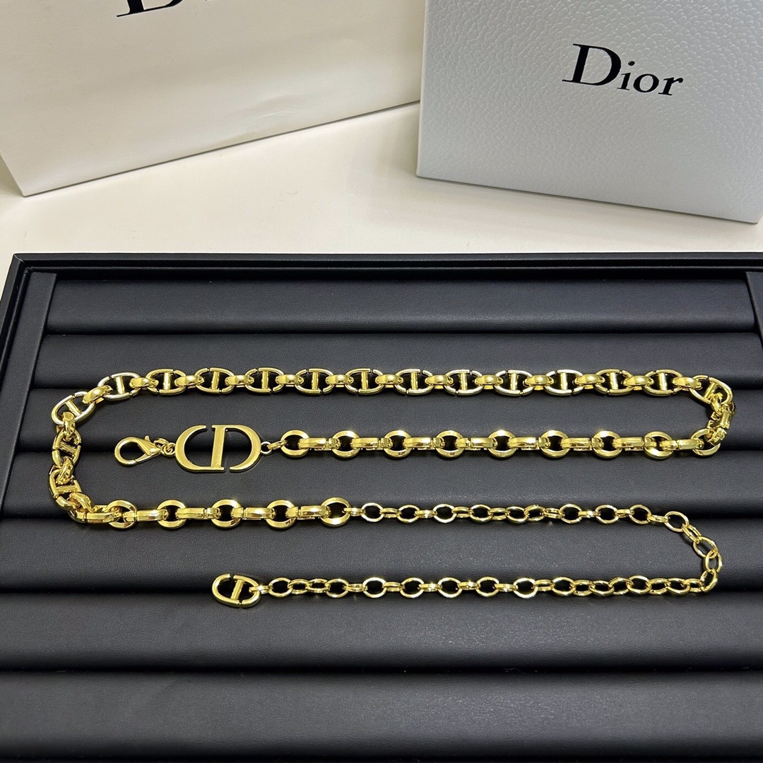 TOP Christian Dior CD Waist Chain - 2 Colour