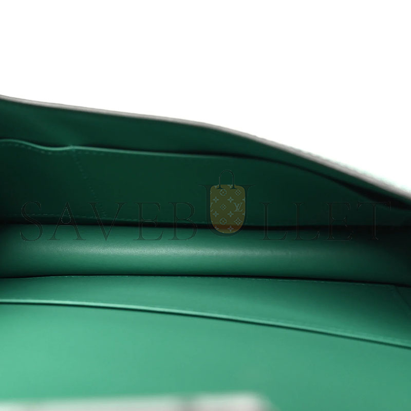 HERMES CONSTANCE ELAN EPSOM VERT VERTIGO PALLADIUM HARDWARE H085425CKU4 (26*16*6cm)