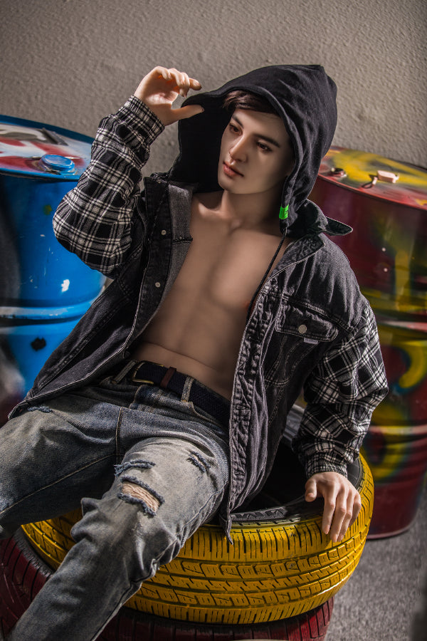 177cm/5ft9 Realistic Male Silicone Sex Doll - TANG
