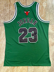 Michael Jordan Chicago Bulls 23 Green MN
