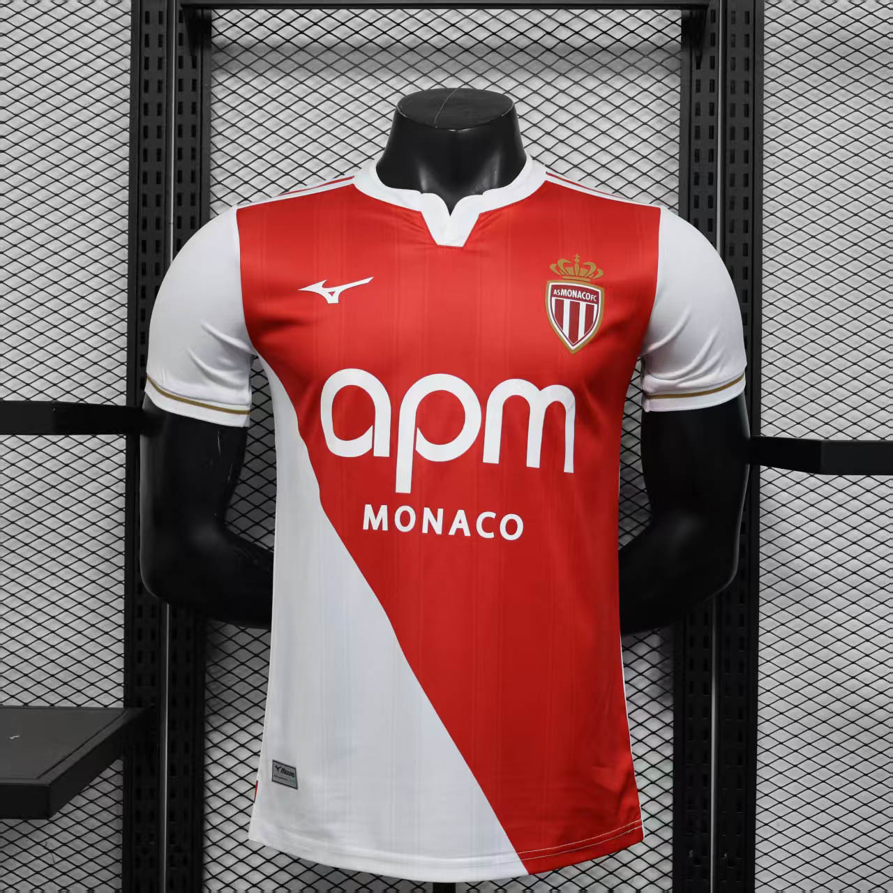 2025/2026 Player Version AS Monaco Home Football Shirt 1:1 Thai Quality