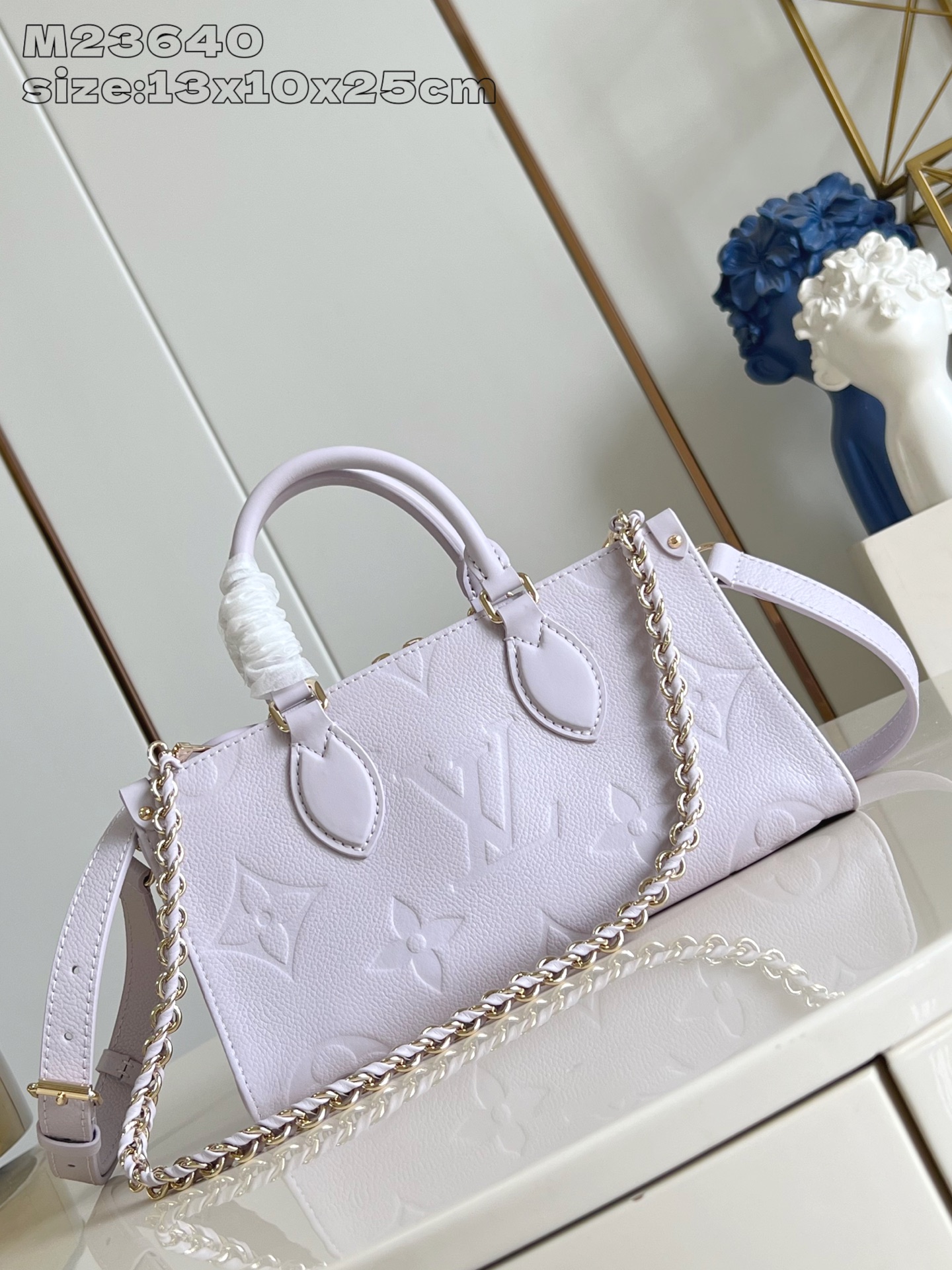 TOP Louis Vuitton LV On The Go East West Bag 25x13x10 cm - Light Purple