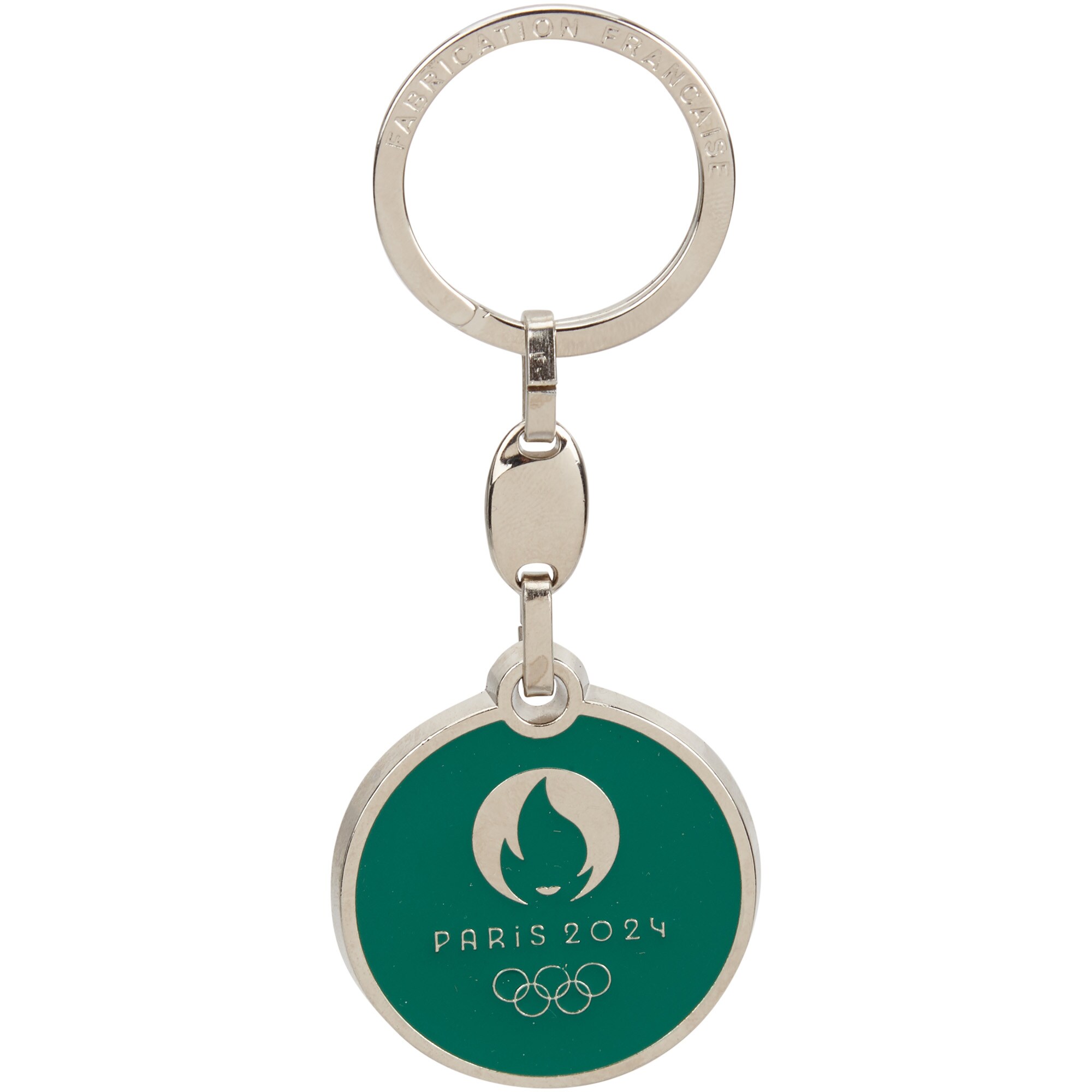 Paris 2024 Olympics Keyring - Made in France - Green