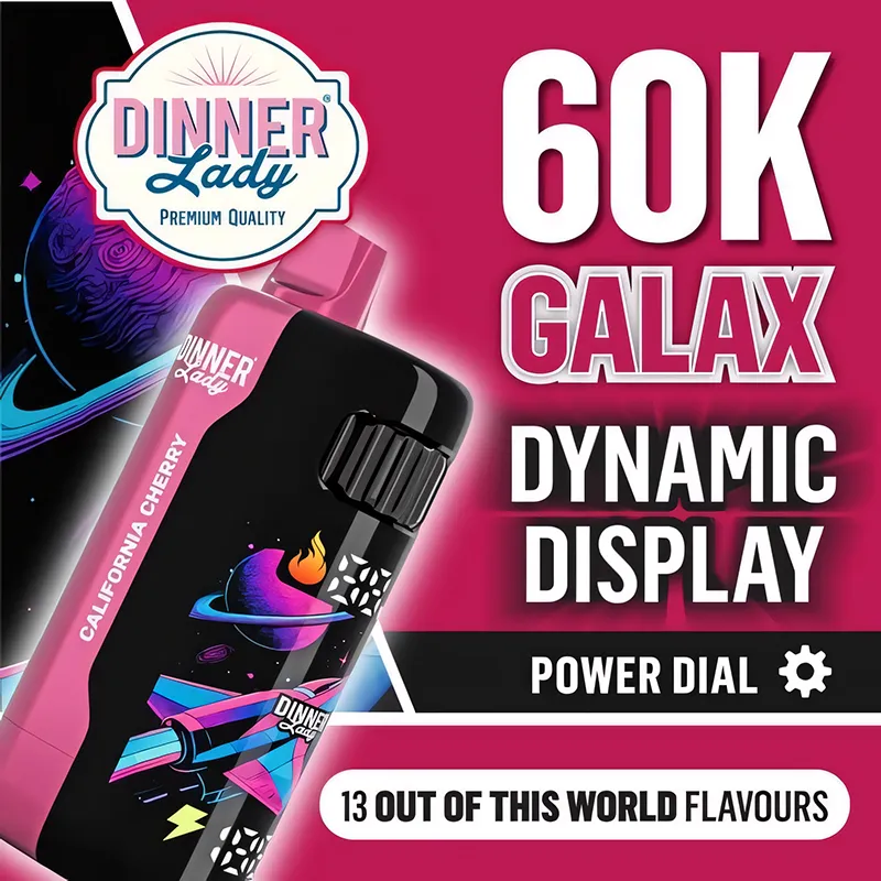 Dinner Lady GALAX 60K Disposable Vape (5%, 60000 Puffs)