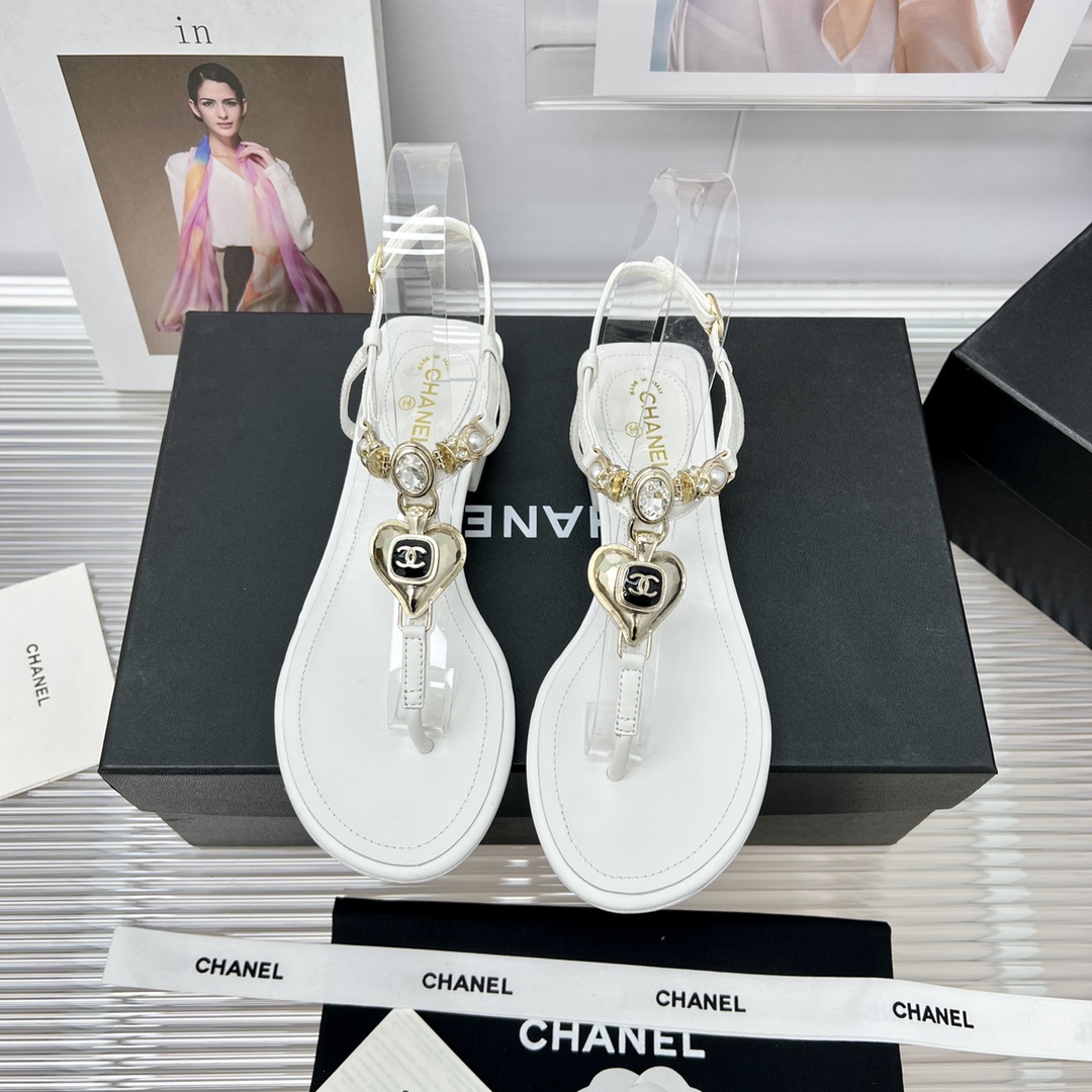TOP CHANEL Flip Flops  Sandals - 4 Color