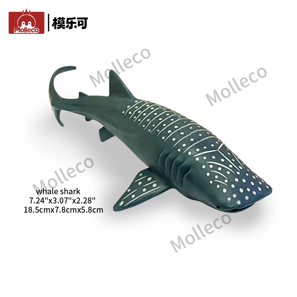 Molleco Marine  Animal Figure Toys for Kids and Children Whale Shark CP034-2
