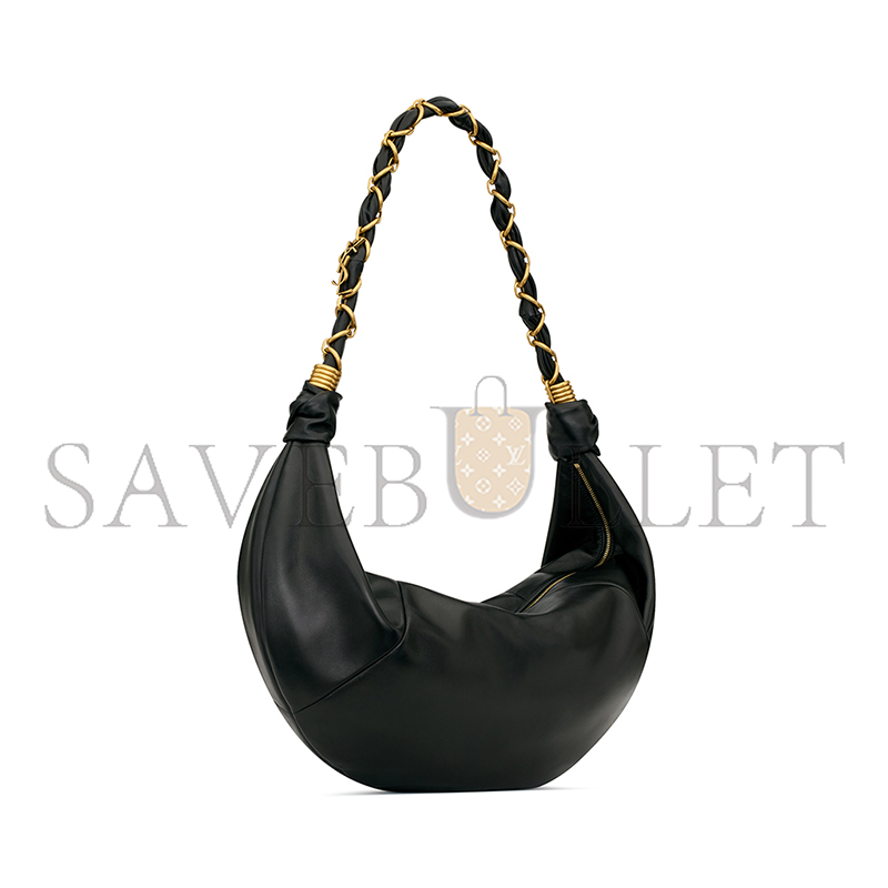 YSL AMALIA HOBO IN LAMBSKIN 862210 (28*23*4cm)