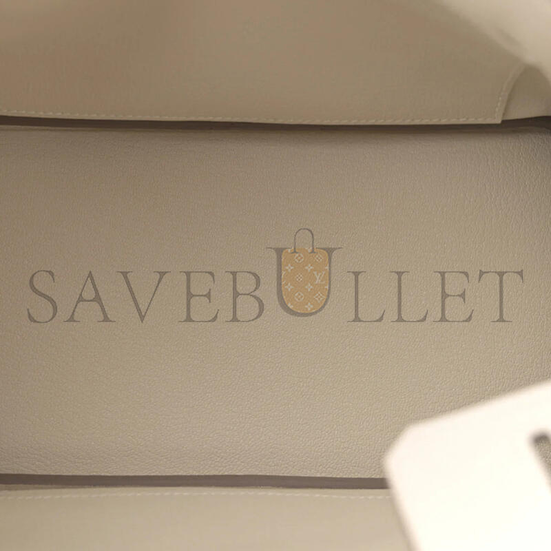HERMES BIRKIN 25 RETOURNE TOGO CRAIE GOLD HARDWARE H041344CC10 (25*20*13cm)