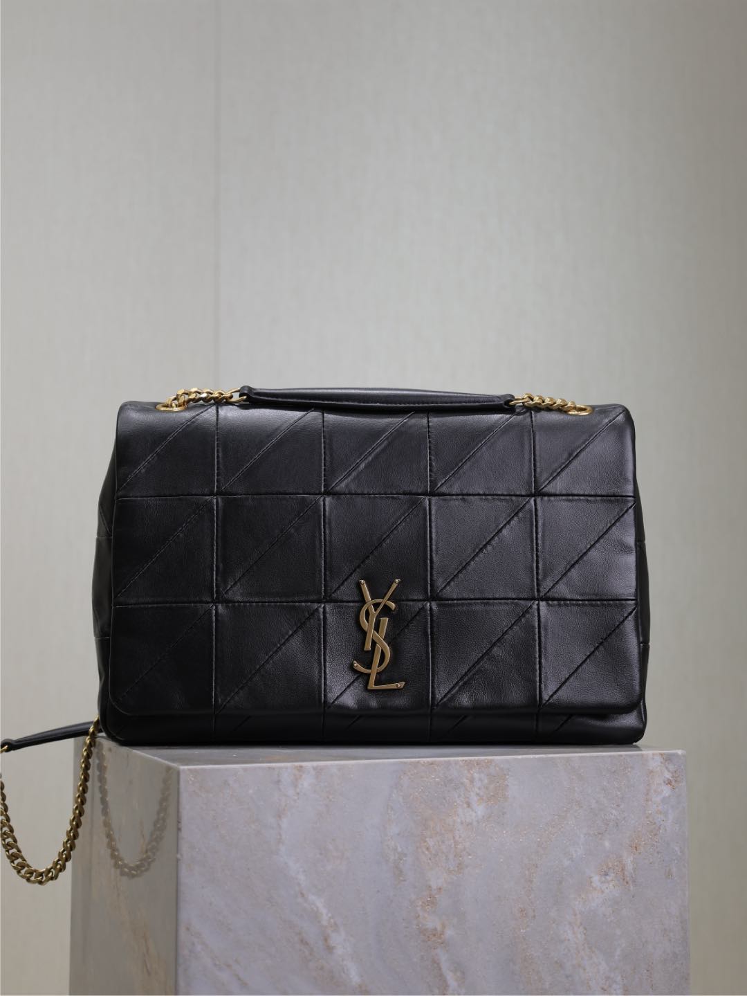 TOP Yves Saint Laurent YSL Jamie Bag 33×22×7.5cm/25x15x7.5cm- Black