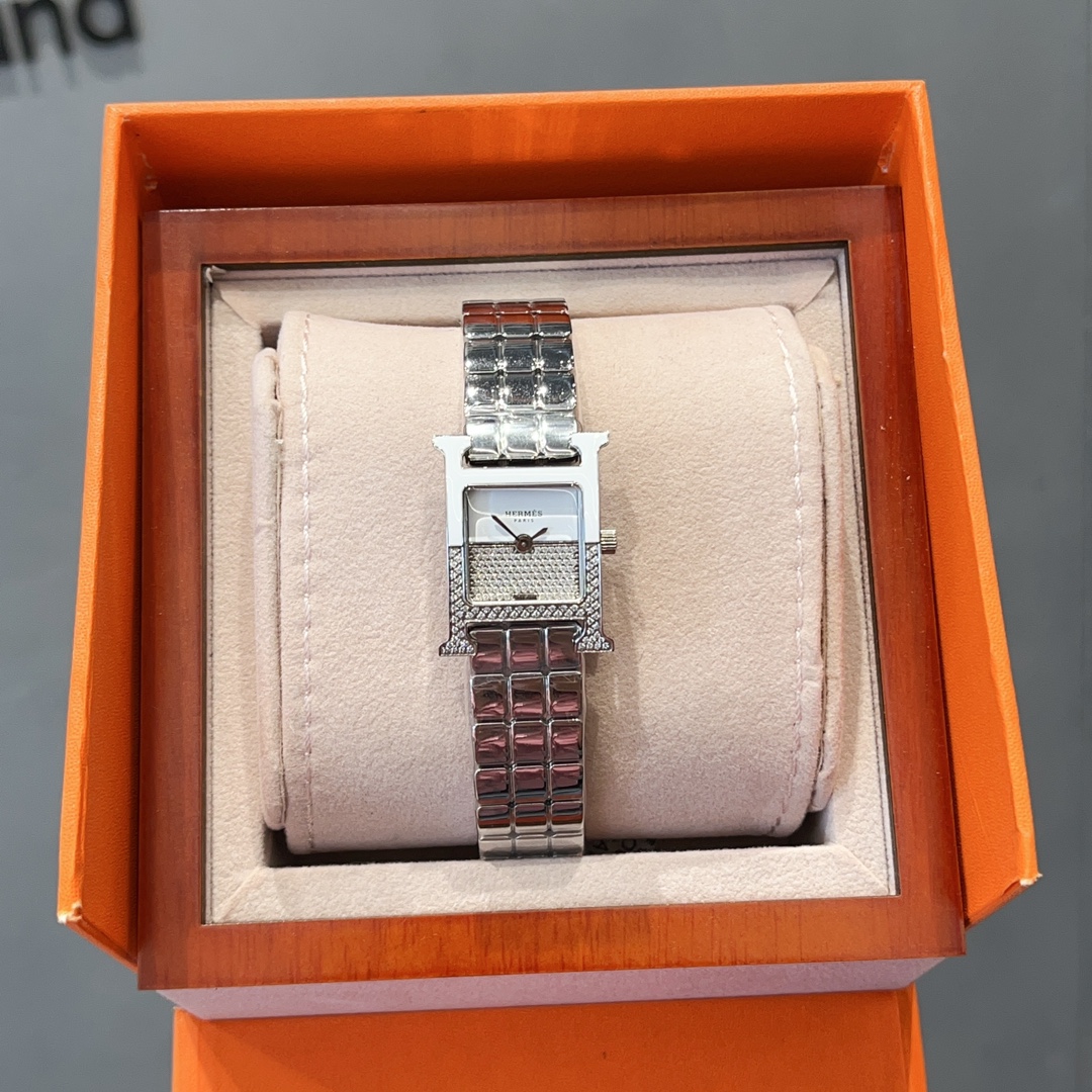 TOP HERMES Heure H Watch 21MM- 2 Colors