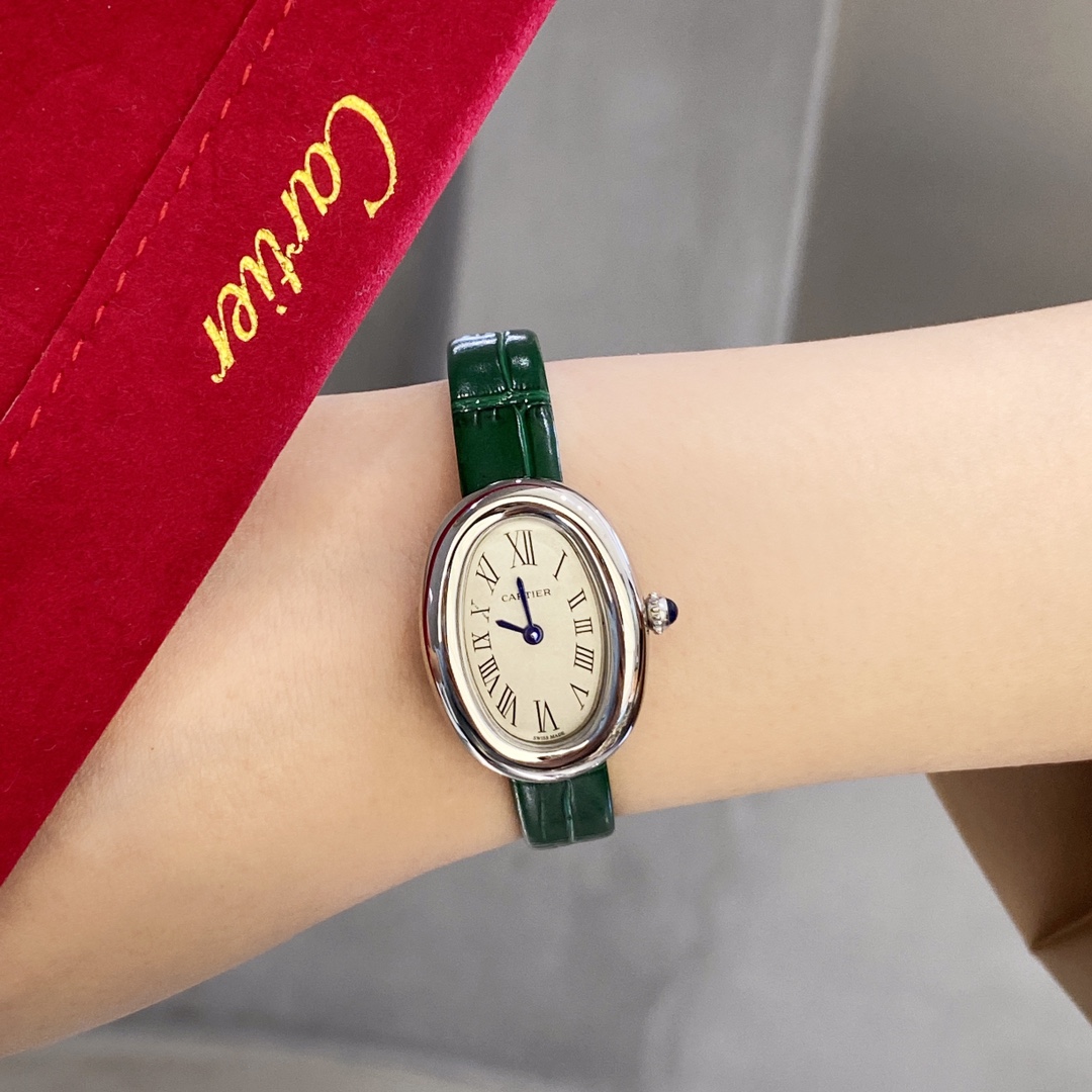 TOP Cartier Bathtub Series Watches 32x26mm  - 5 Colors