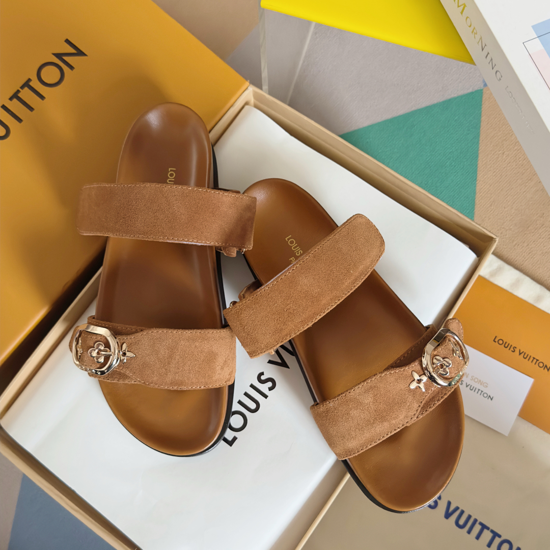 TOP Louis Vuitton LV BOM DIA COMFORT Sandals - 2 Colors