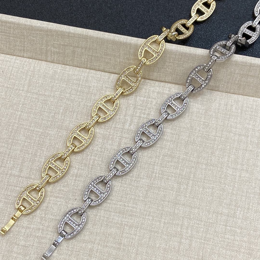 TOP Christian Dior CD Bracelet - 2 Colour