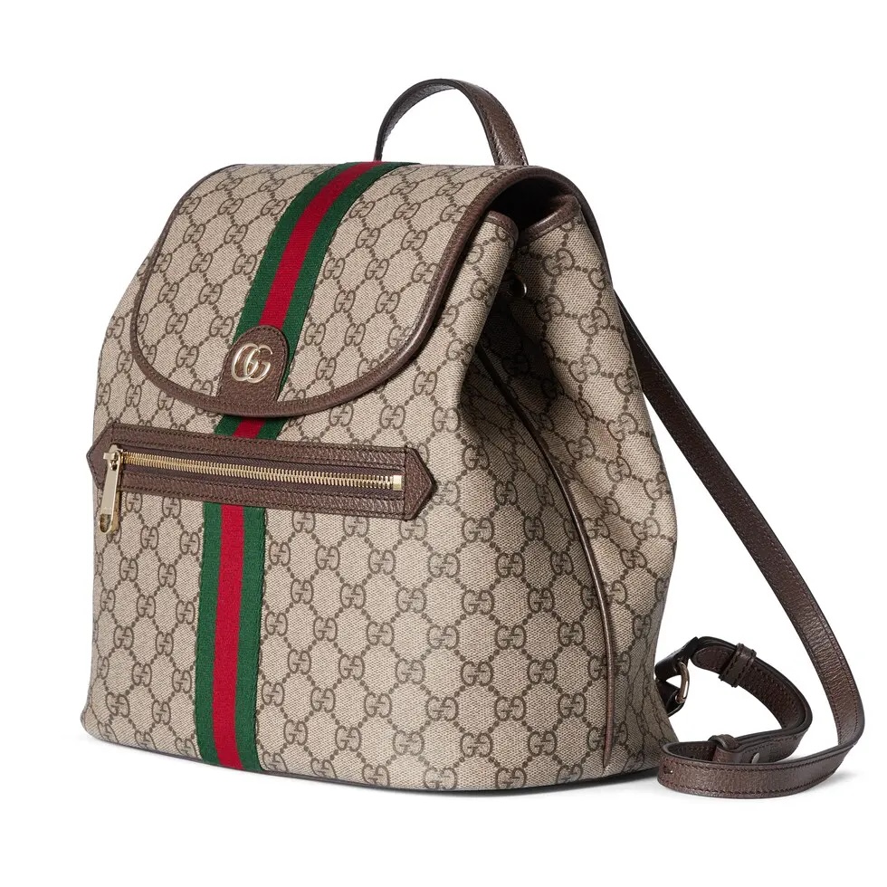 TOP GUCCI Backpack 28 x 30 x 18 cm - Brown