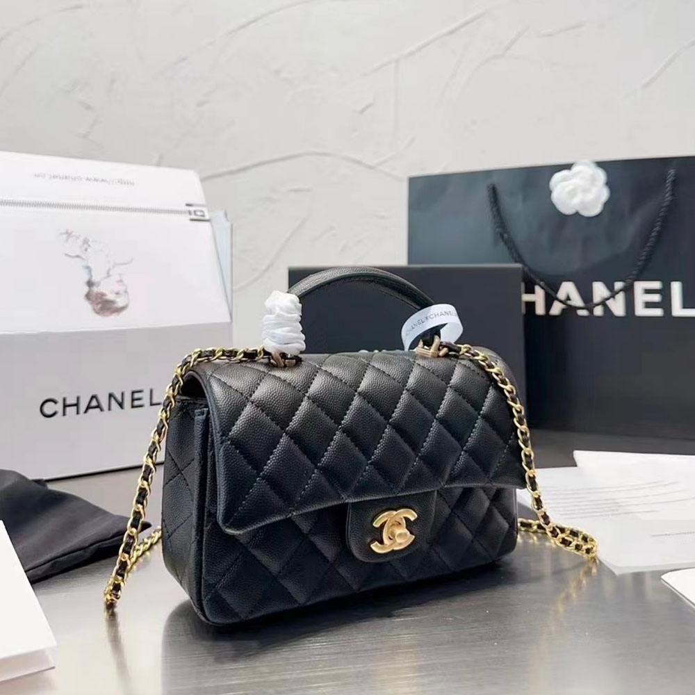 Chanel Caviar CF  20CM (Replica)