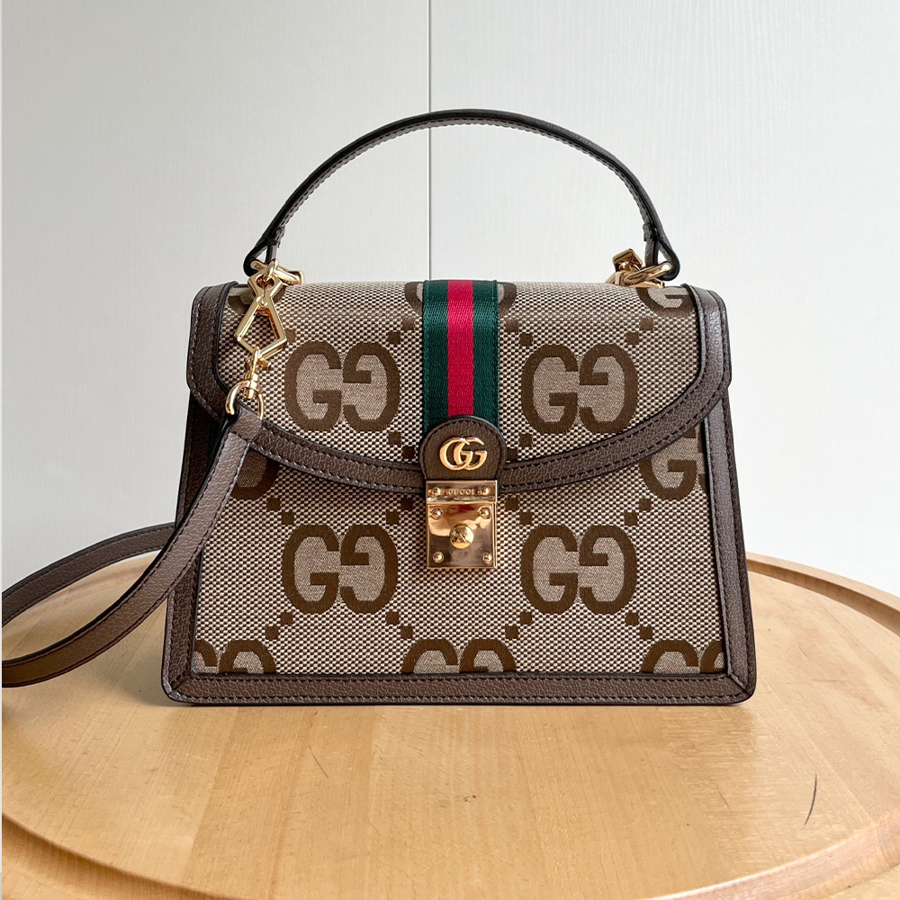 GUCCI  Ophidia Small Top Handle Bag(Replica)