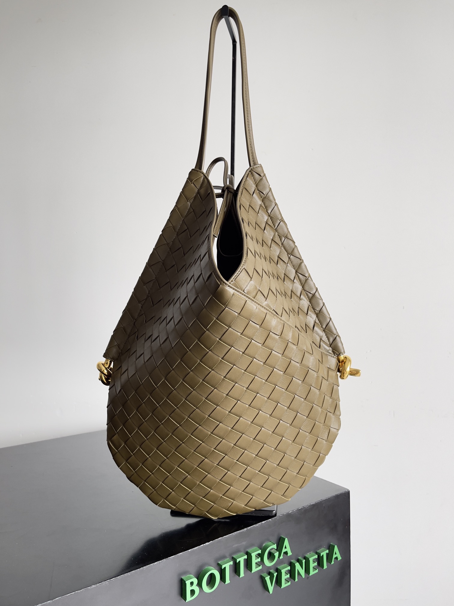 TOP Bottega Veneta BV Solstice Shoulder Bag 29*3*52cm - Brown