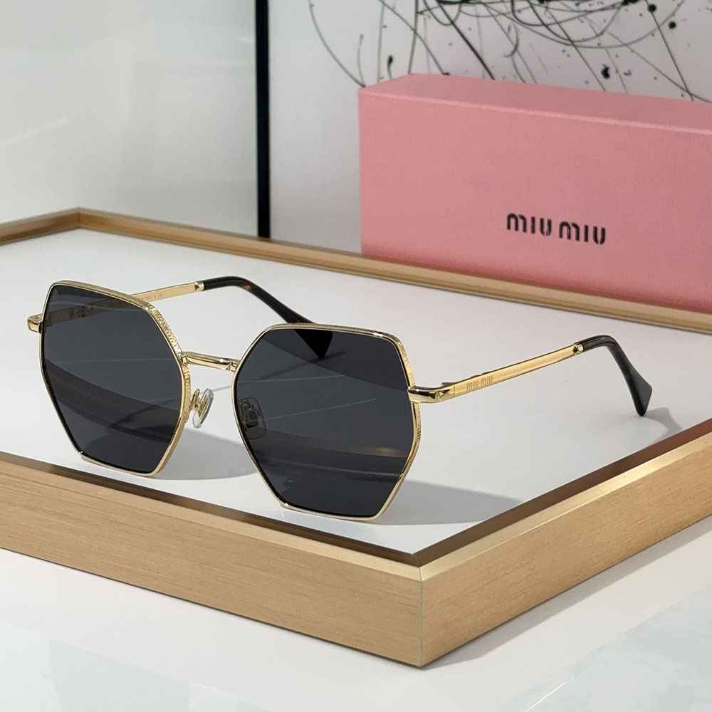 MIU MIU  Polygon slim Frame Sunglasses Top quality （Replica）