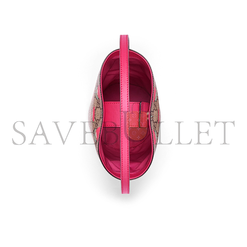 GUCCI CHILDREN'S PRINTED GG BUCKET BAG 752356 (18.5*16.5*7cm)