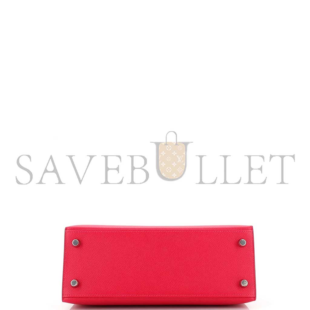 HERMÈS KELLY 25 ROSE EXTREME (25*17*7cm)