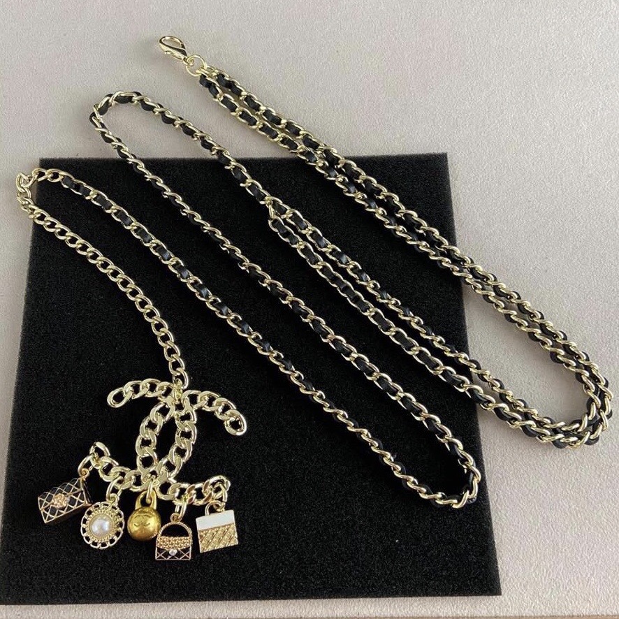 TOP CHANEL CC Waist Chain - Gold