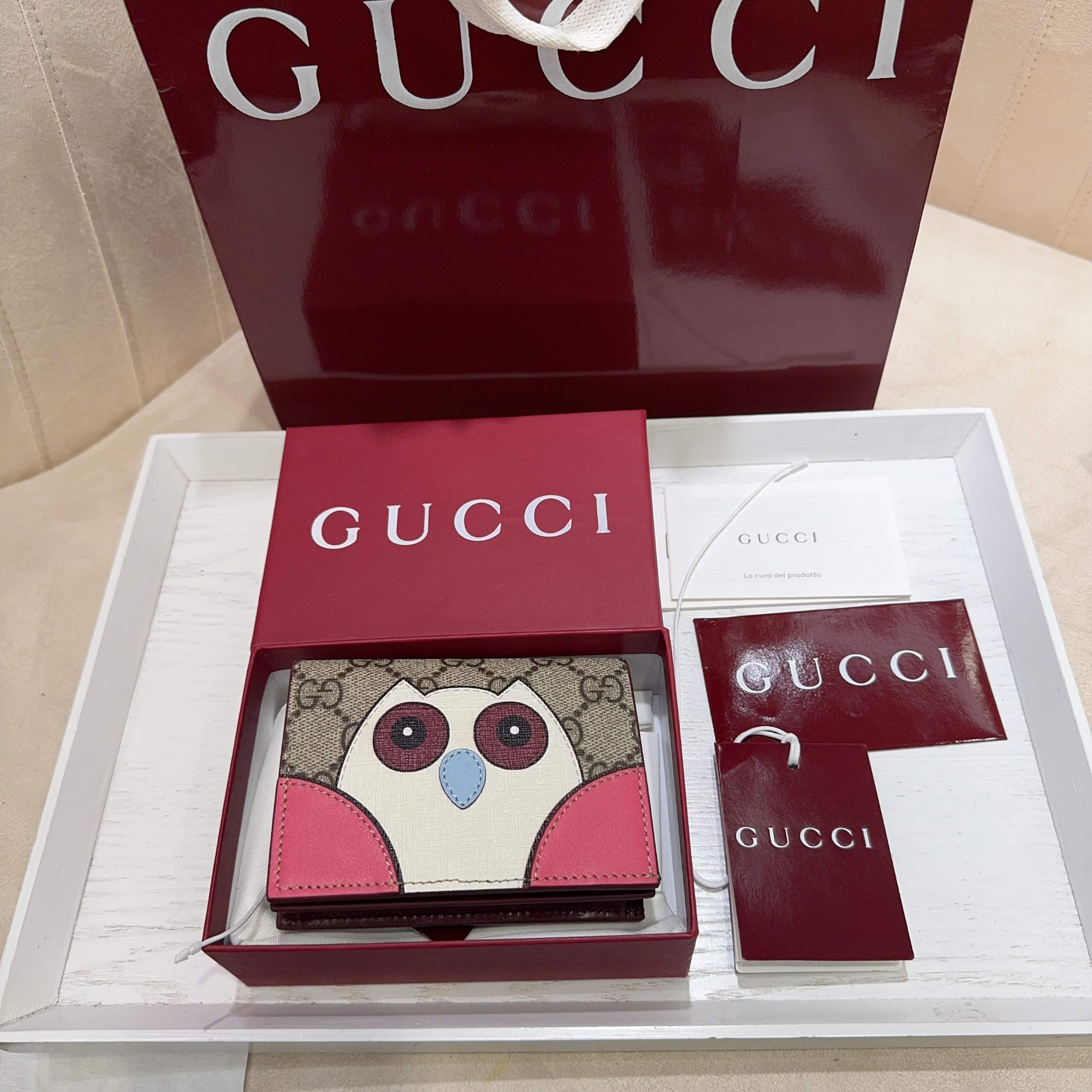 TOP GUCCI Wallets 11.5x8x3 cm - Two Colors -GHW