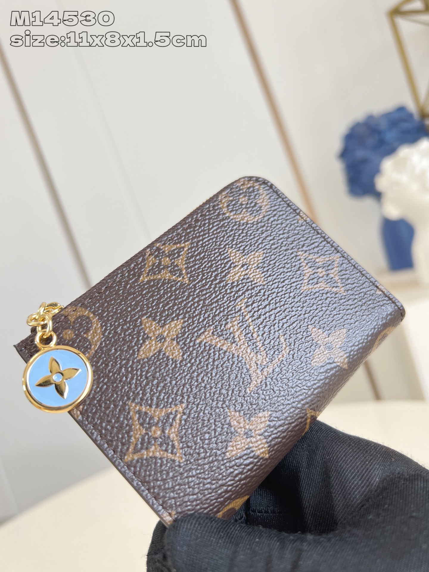 TOP Louis Vuitton LV Noa Wallet 11 x 8.5 x 1.5 cm - Brown