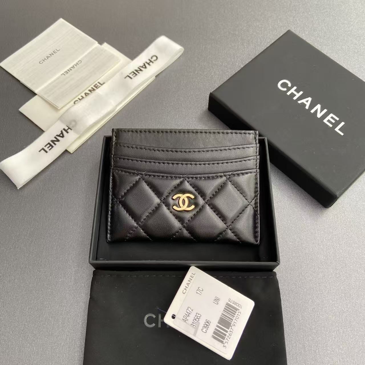 Chanel Classic Quilted Card Holder(Replica)