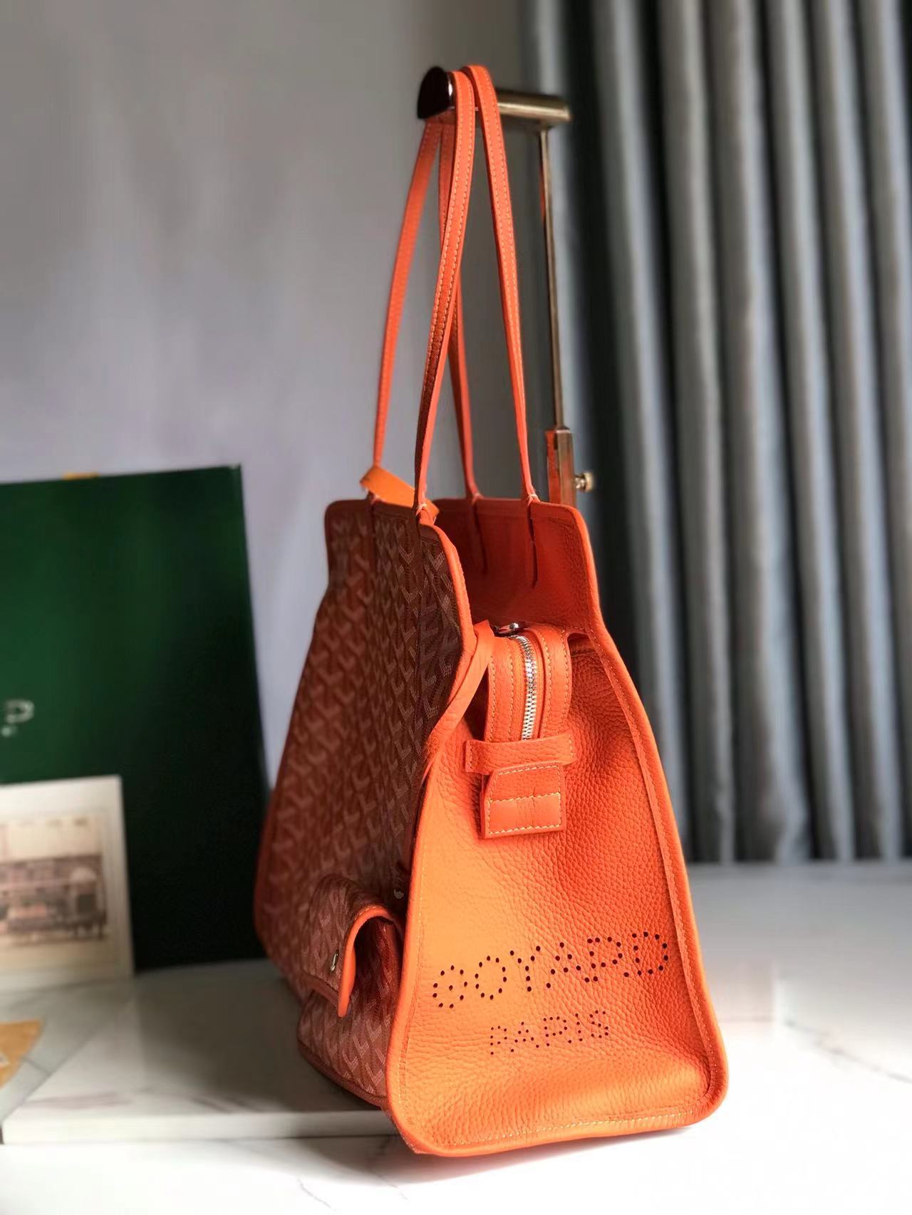 TOP Goyard Hardy PM Bag 40×17×31cm  - Orange