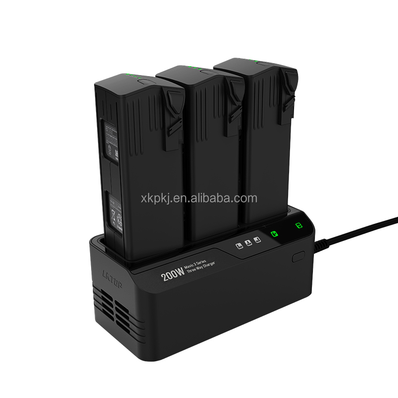 LKTOP Mavic 3 Series Charging Hub 200W Fast Charger for 3 Batteries Compatible with DJI Drones 200W Fast Charger for 3 Batteries Compatible with DJI Drones