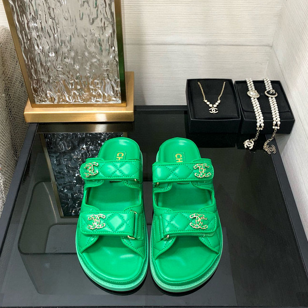 Chanel Fashionable Half Slippers Sandals Slide（Replica）