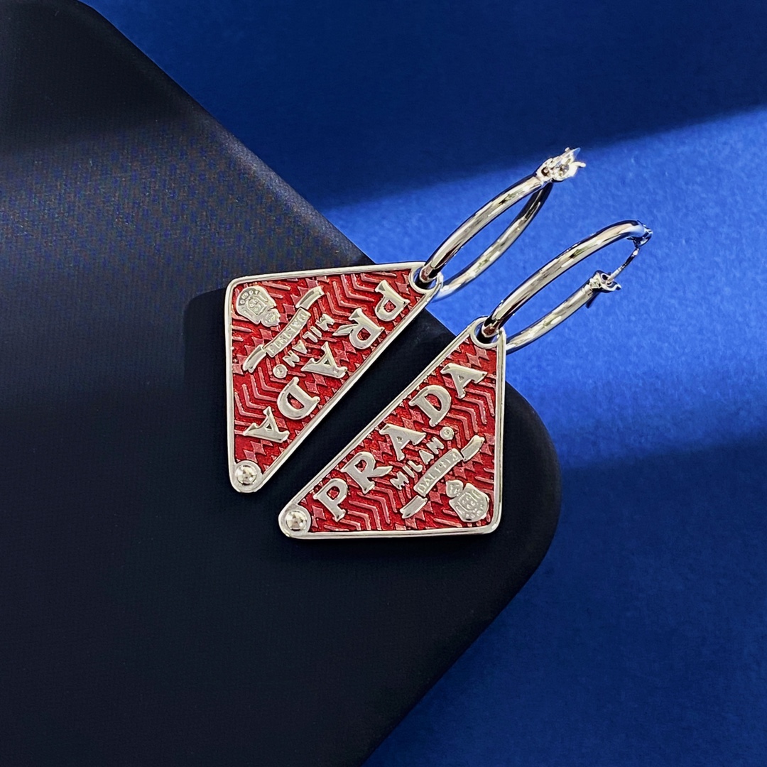 TOP PRADA New Style Earrings-4 Colors