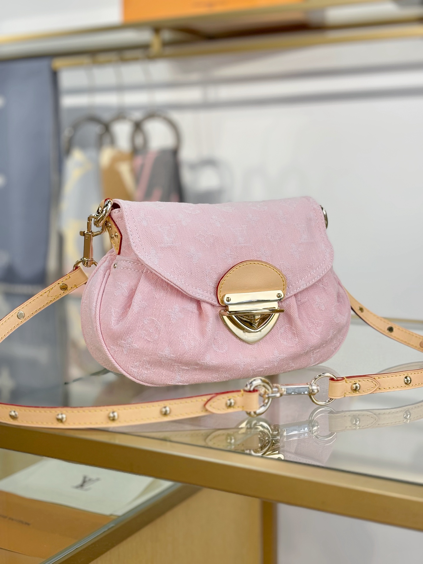 TOP Louis Vuitton LV Sunset  Bag 27x18x3cm - Pink