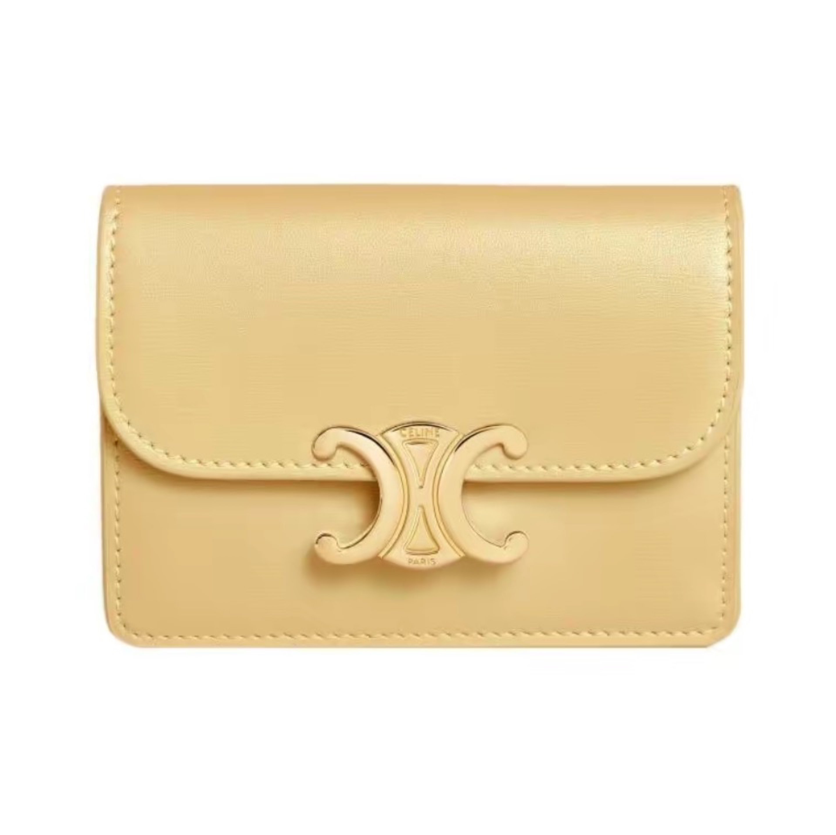 Celine Triomphe Leather card bag (Replica)