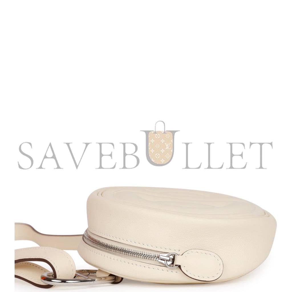 HERMES IN-THE-LOOP BELT BAG SWIFT PALLADIUM HARDWARE H079223CKBR (19*13*4cm)