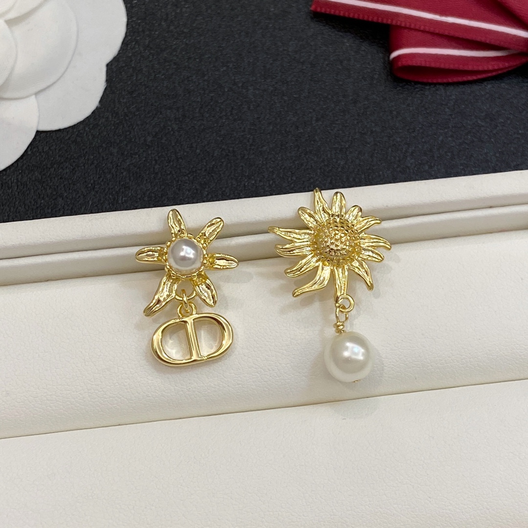 TOP Christian Dior Earrings - Gold