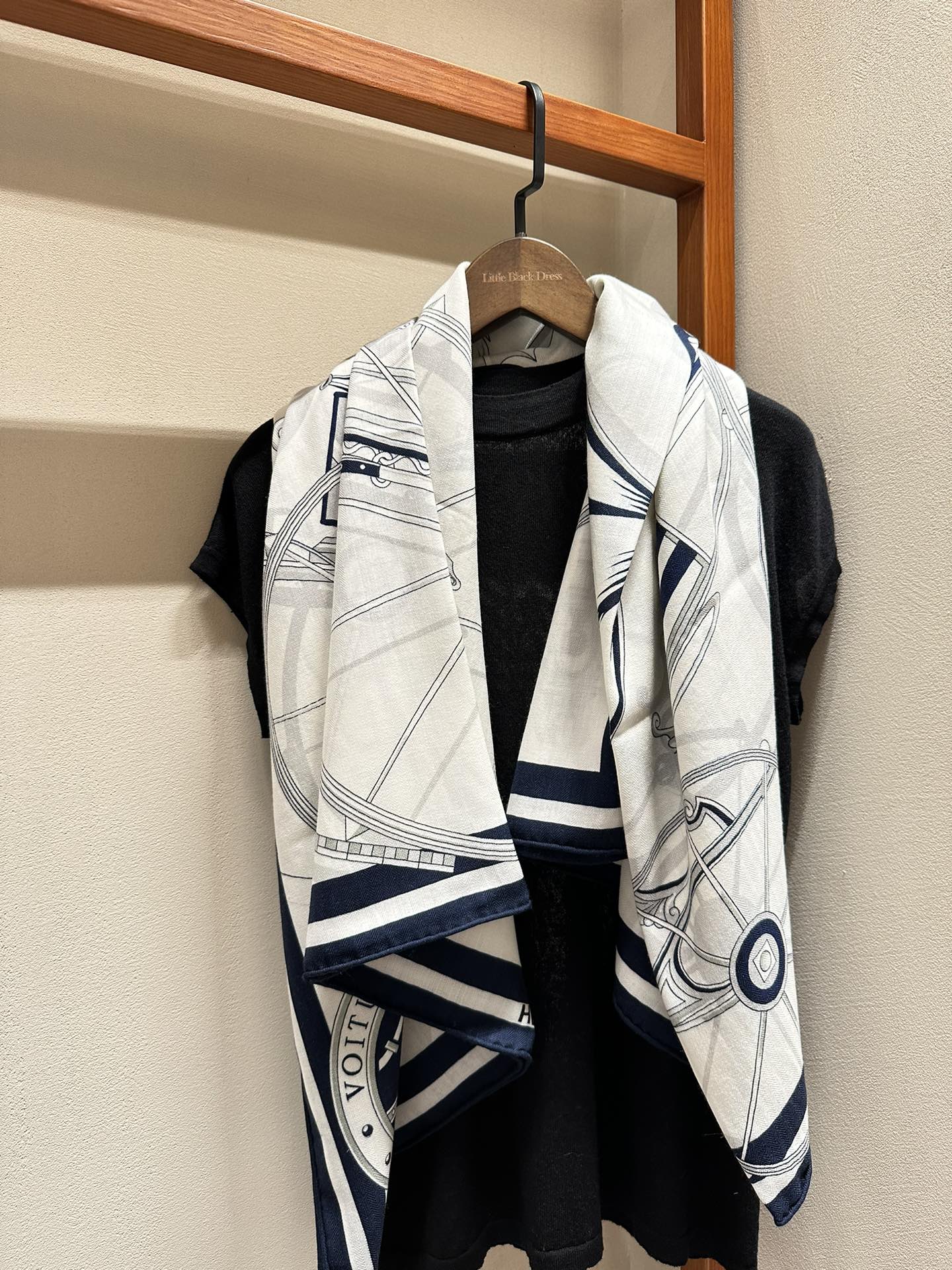 TOP HERMES Square Scarf 140*140cm  - White