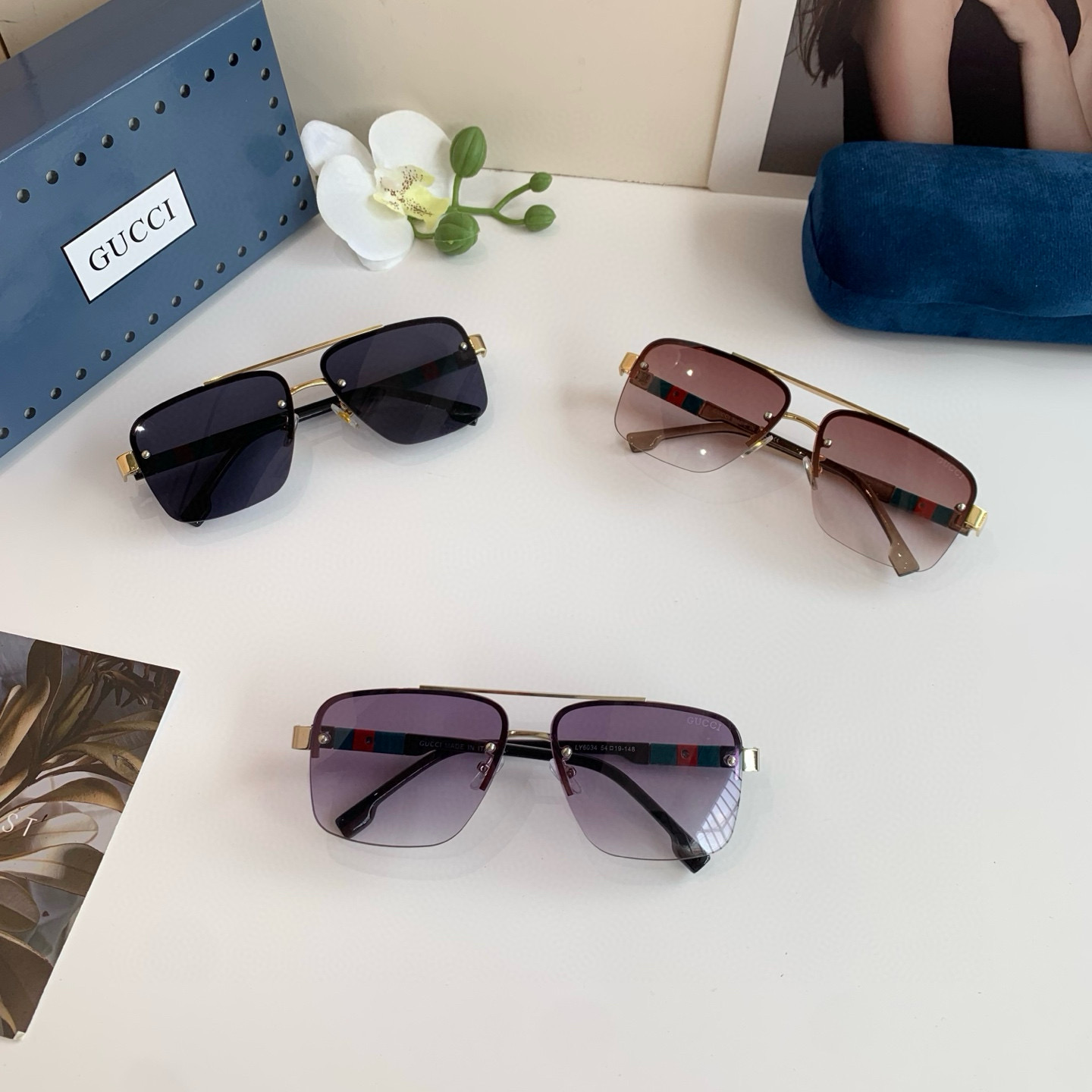 TOP GUCCI Sunglasses - 2 Colors