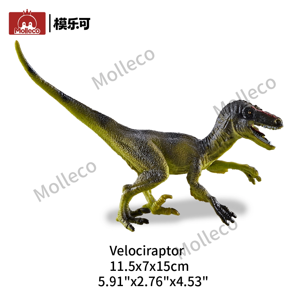 Molleco Dinosaur Figure Toys for Kids and Children Velociraptor CP090