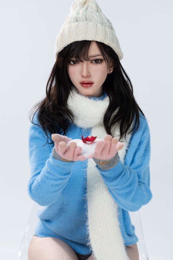 168cm/5ft6 F-Cup Asian Silicone Head Sex Doll - Bingbing