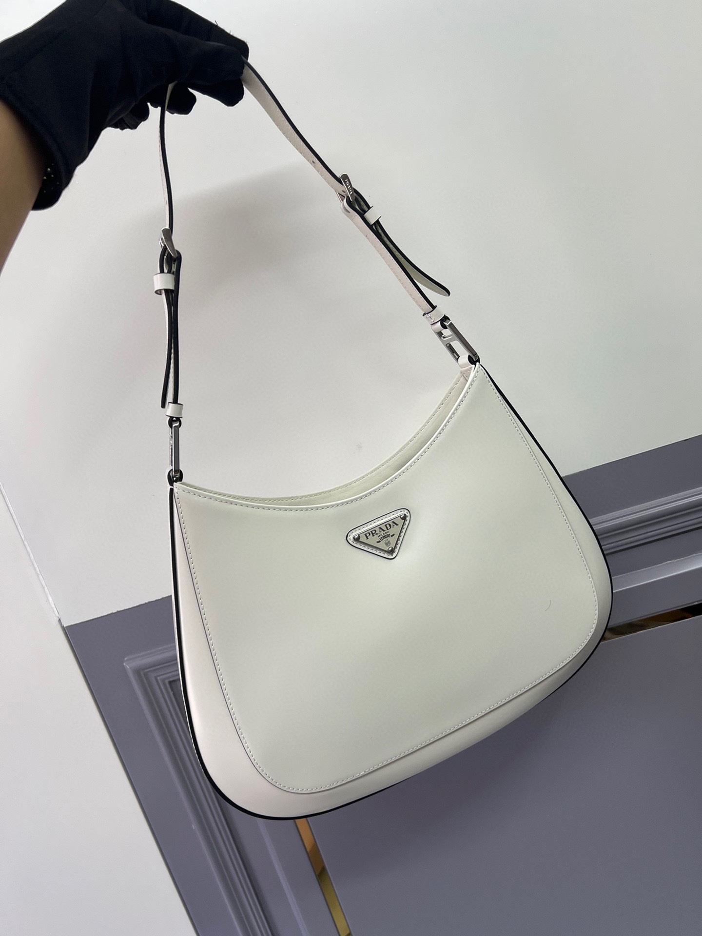 TOP PRADA Cleo Bag Leather Large 30x18.5x4cm - 5 Color