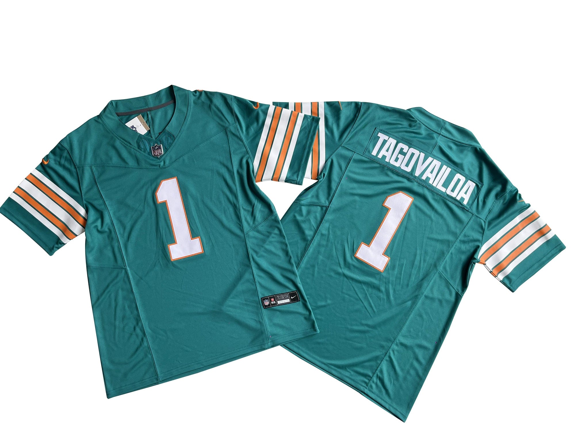 Miami Dolphins 1# Tua Tagovailoa  Vapor F.U.S.E. Limited Jersey