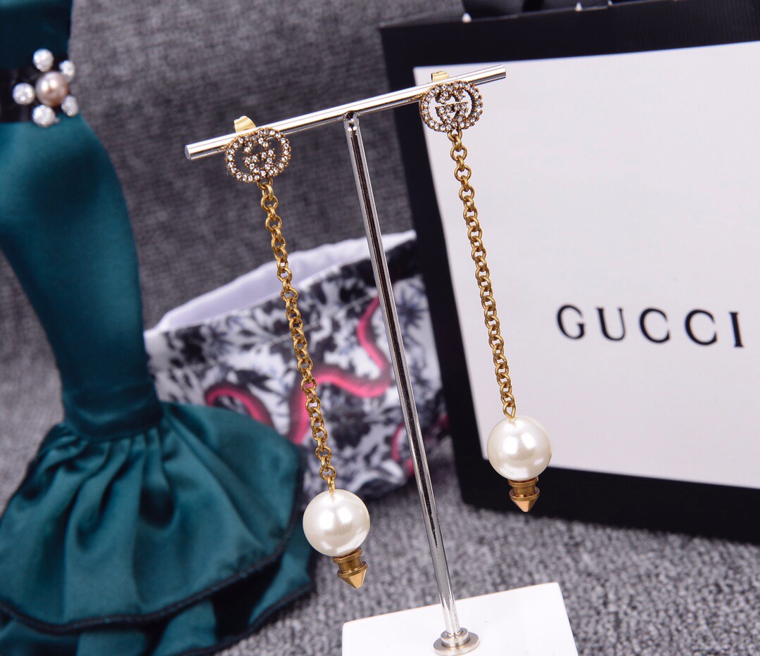 TOP GUCCI Earrings - Gold