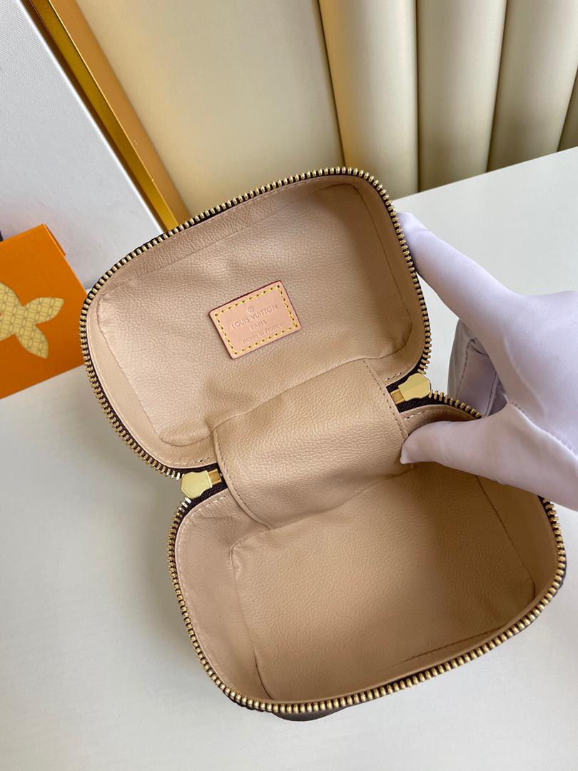 TOP Louis Vuitton LV Mini Vanity Case 20x13.5x12cm - Brown