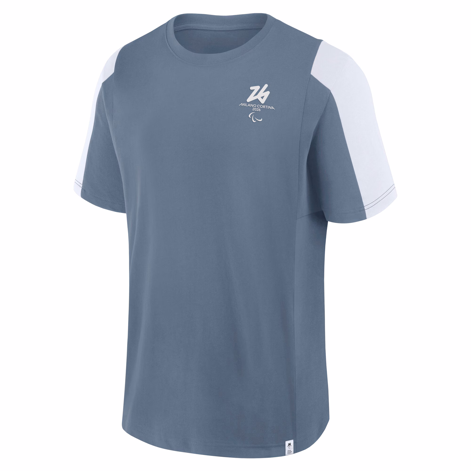 Milano Cortina 2026 Paralympics Panel T-Shirt - Grey