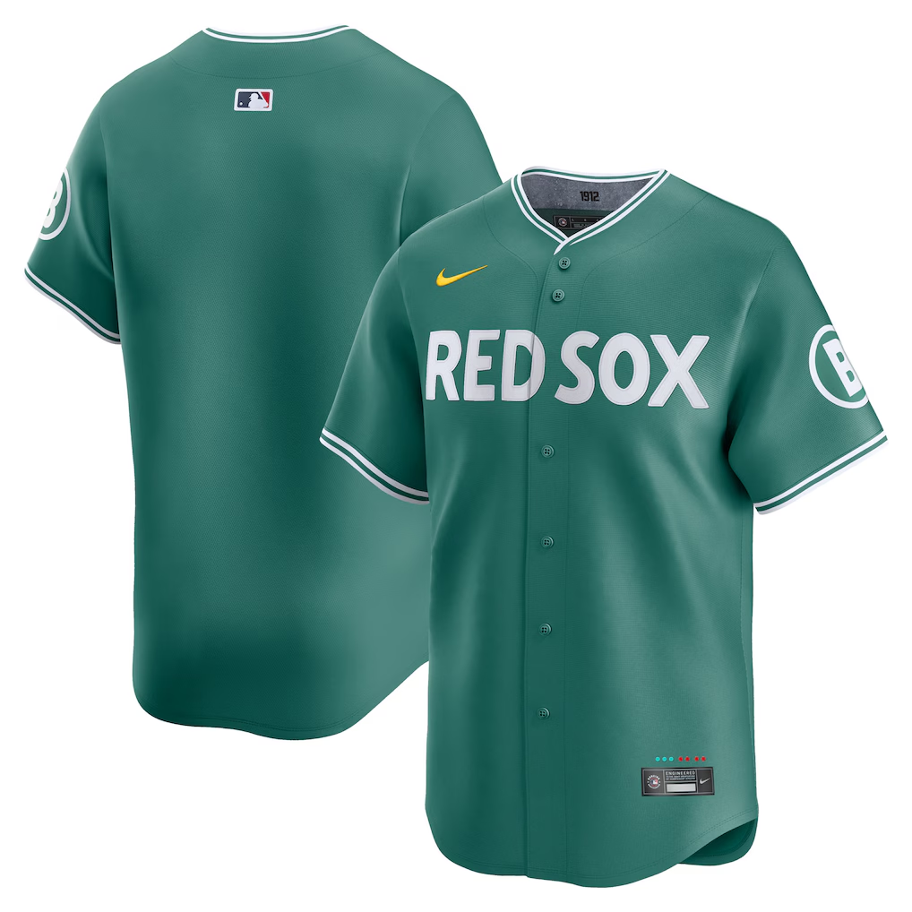 Men's Boston Red Sox  Green 2025 City Connect Limited Jersey